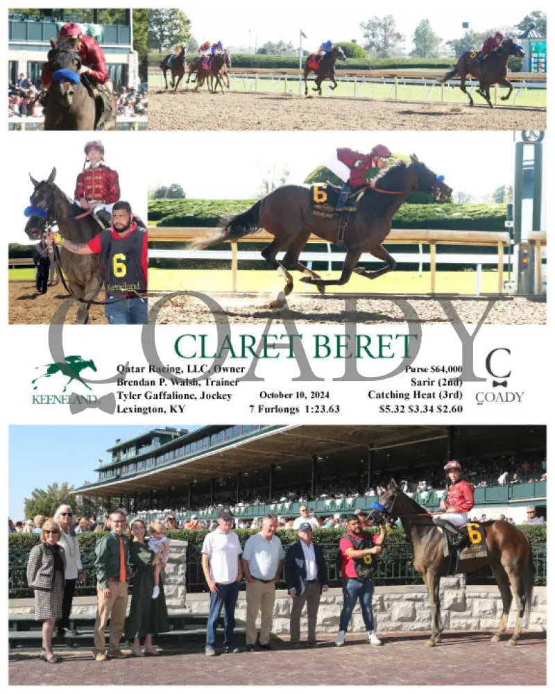 Claret Beret - 10-10-24 R06 Kee Keeneland