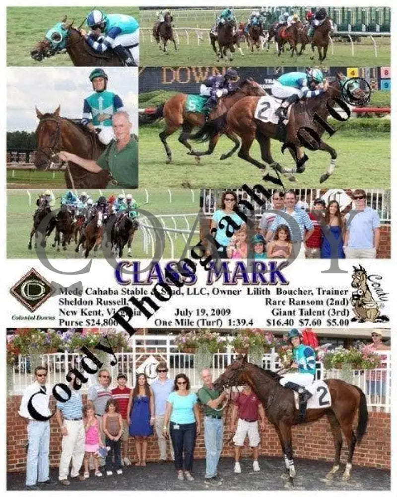 Class Mark - 7 19 2009 Colonial Downs