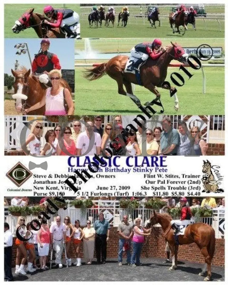 Classic Clare - Happy 50Th Birthday Stinky Pete Colonial Downs