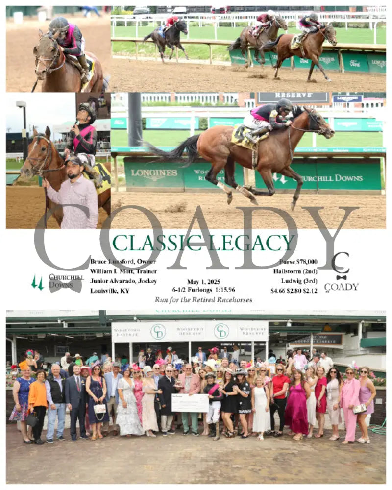 CLASSIC LEGACY - 05-01-25 - R08 - CD - G Churchill Downs