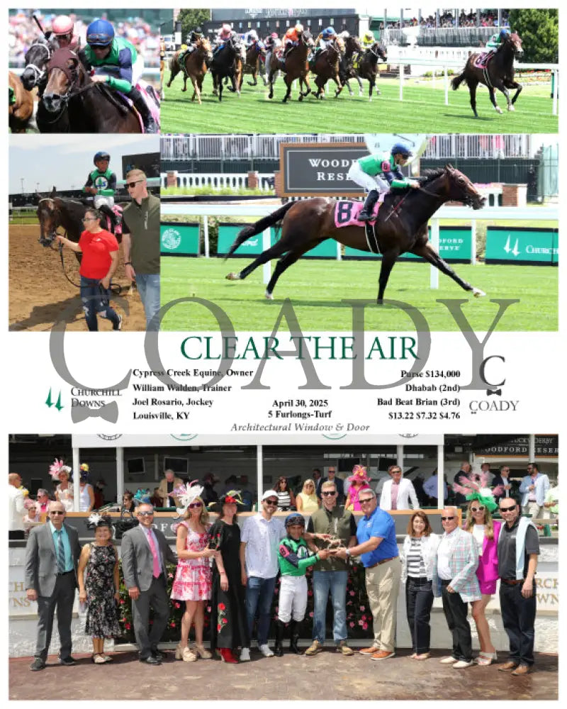 CLEAR THE AIR - 04-30-25 - R04 - CD - Group Churchill Downs