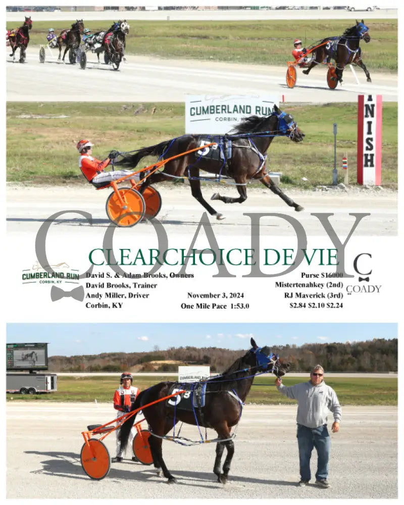 Clearchoice De Vie - 11-03-24 R03 Clr Cumberland Run