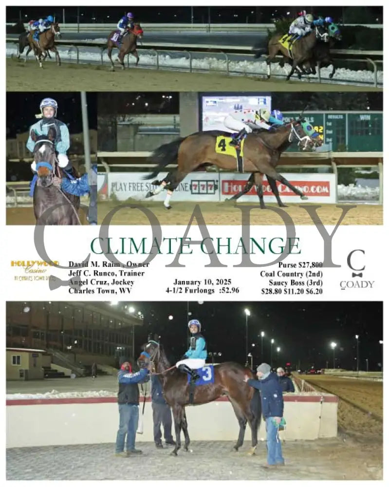 Climate Change - 01-10-25 R08 Ct Hollywood Casino At Charles Town Races