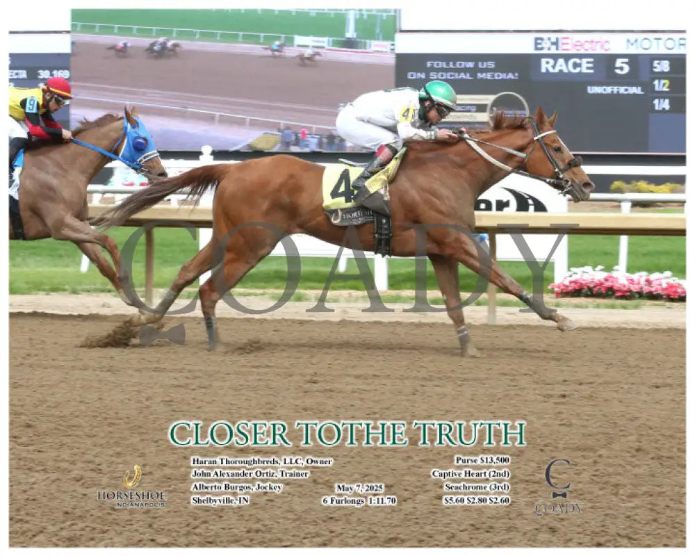 CLOSER TOTHE TRUTH - 05-07-25 - R05 - IND - Action Indiana Grand