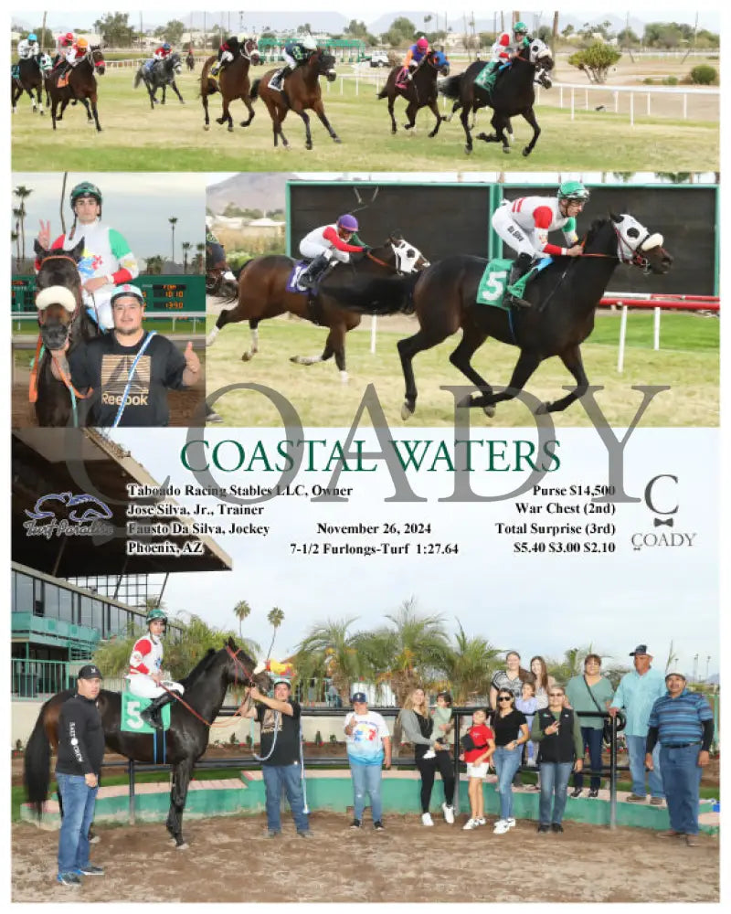 Coastal Waters - 11-26-24 R08 Tup Turf Paradise