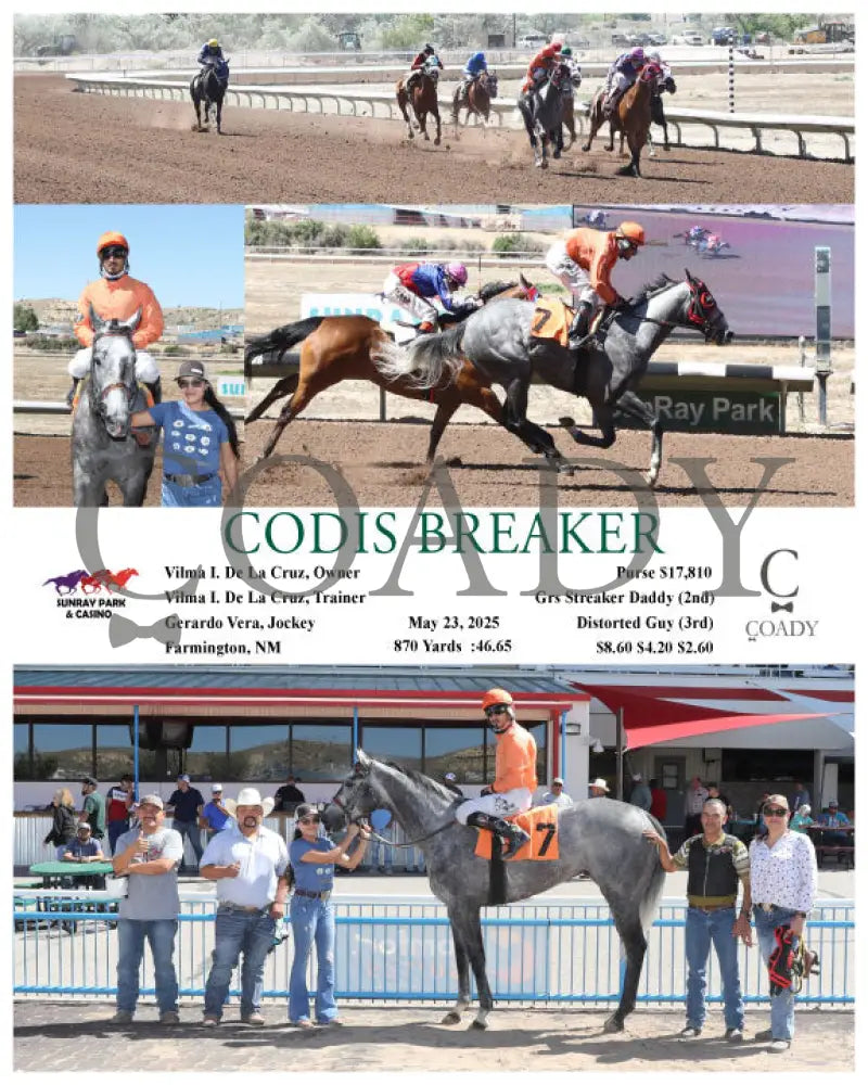 CODIS BREAKER - 05-23-25 - R06 - SRP SunRay Park