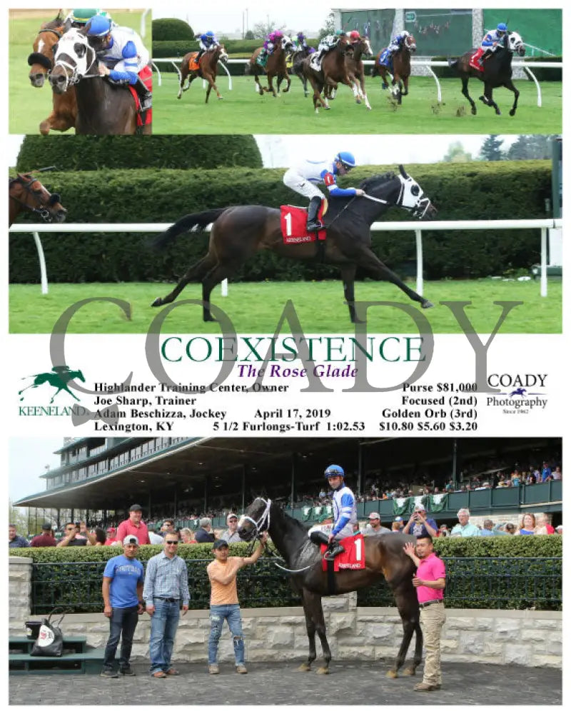 Coexistence - 041719 Race 04 Kee Keeneland