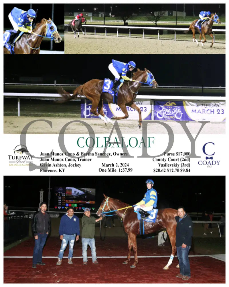 Colbaloaf - 03-02-24 R04 Tp Turfway Park