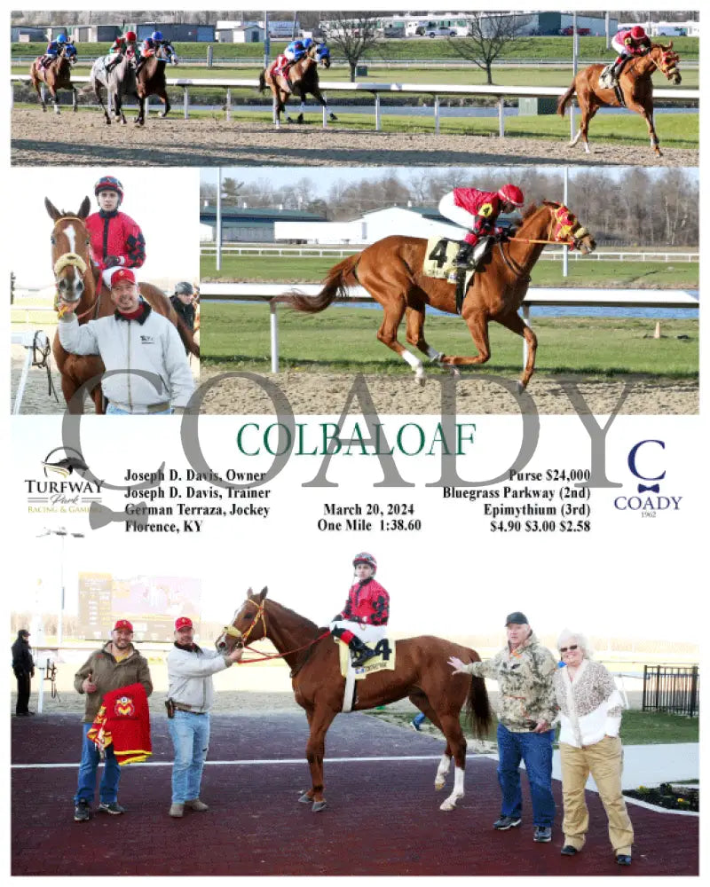 Colbaloaf - 03 - 20 - 24 R02 Tp Turfway Park