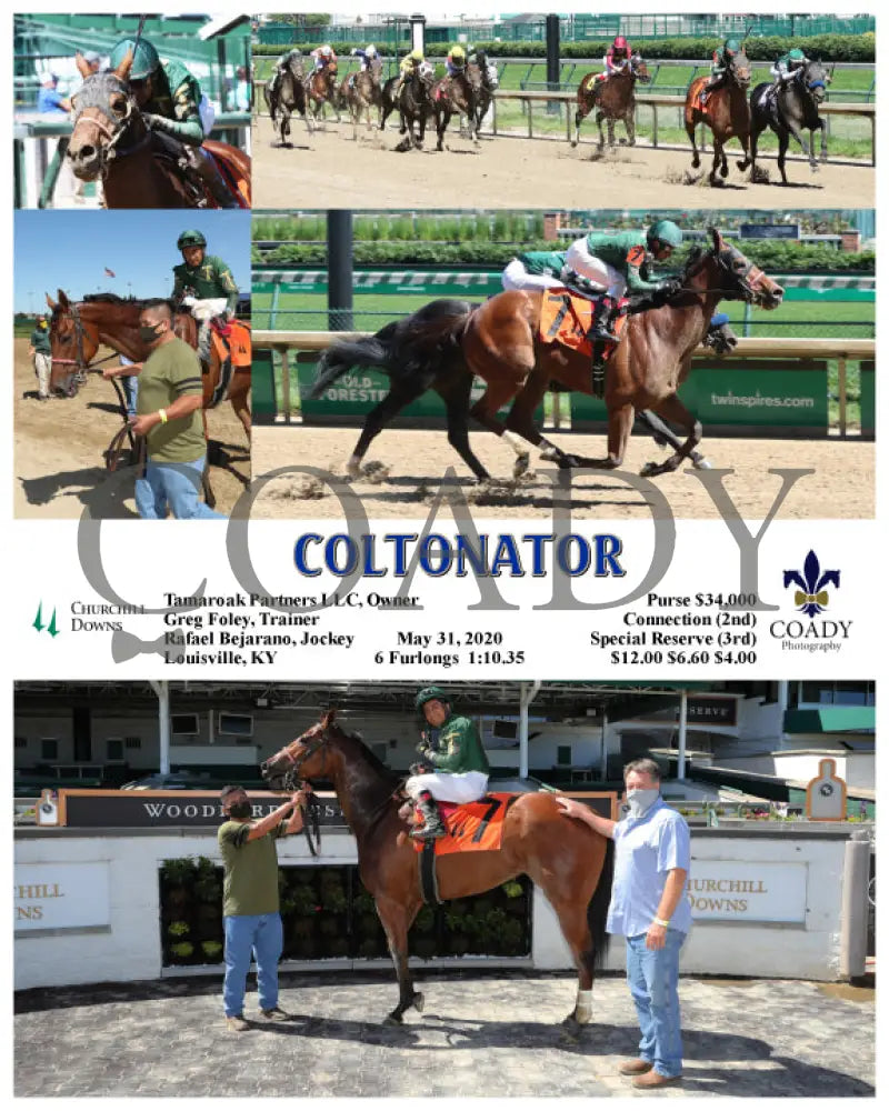 Coltonator - 05-31-20 R07 Cd Churchill Downs