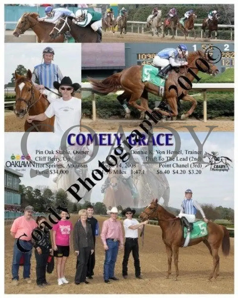 Comely Grace - 3 14 2008 Oaklawn Park