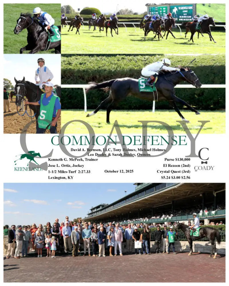 COMMON DEFENSE - 10-12-25 - R05 - KEE Keeneland