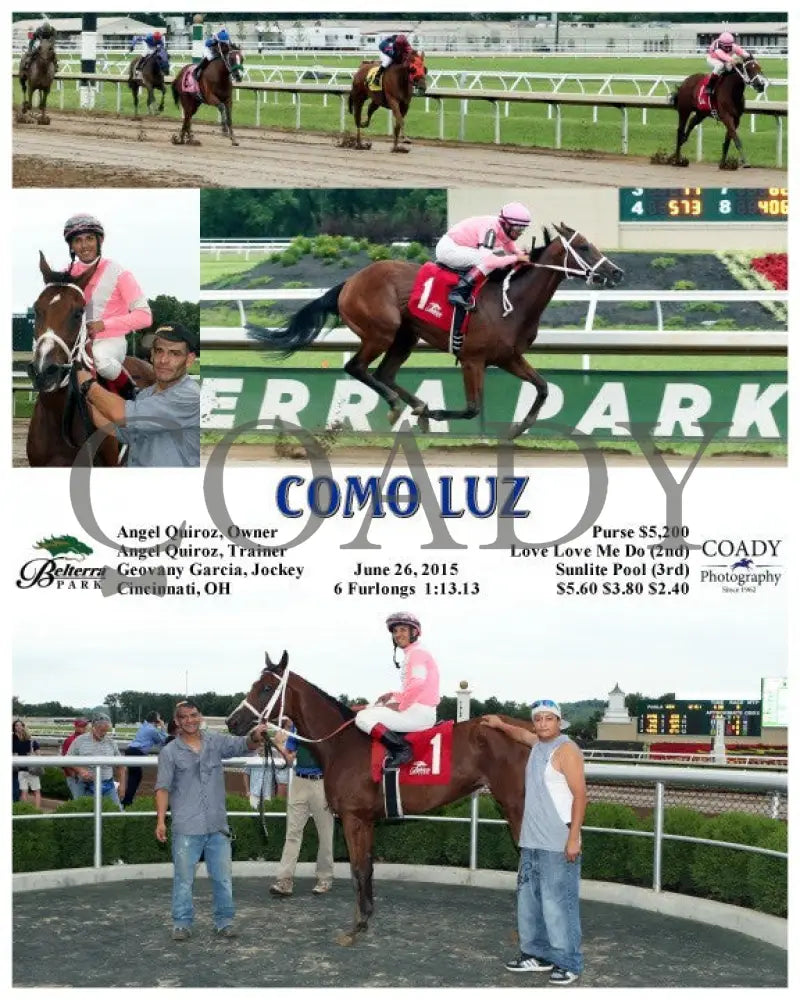 Como Luz - 062615 Race 08 Btp Belterra Park