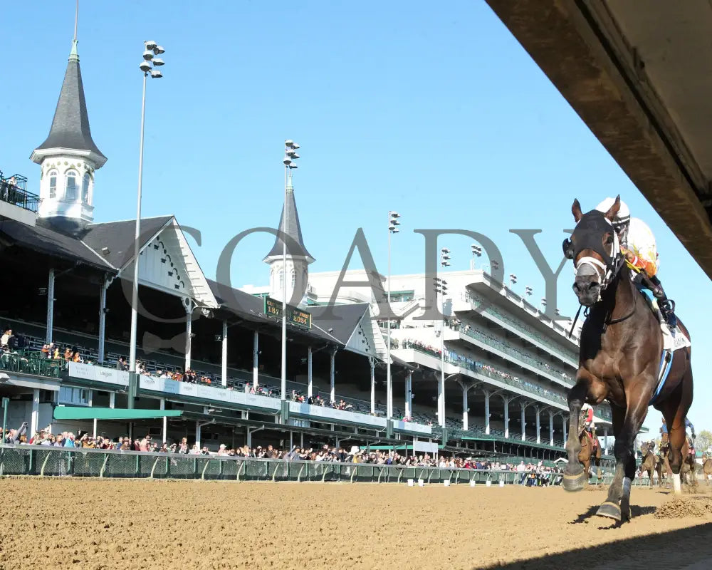 Concrete Glory - 111624 Race 06 Cd Under Rail 01 Churchill Downs