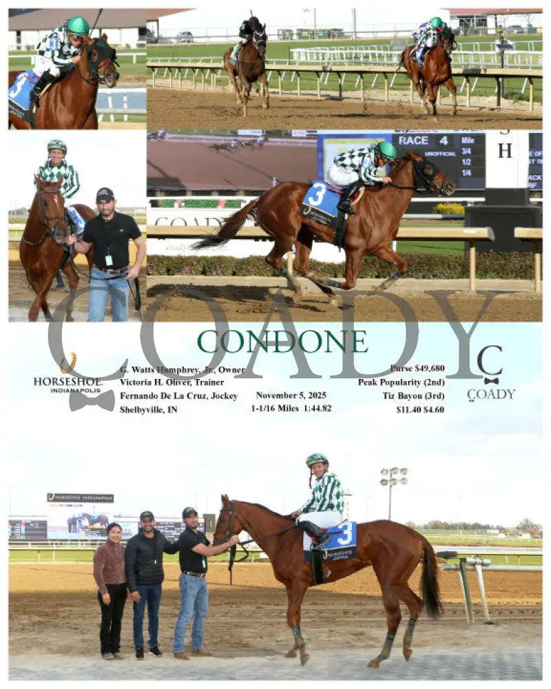 CONDONE - 11-05-25 - R04 - IND Indiana Grand
