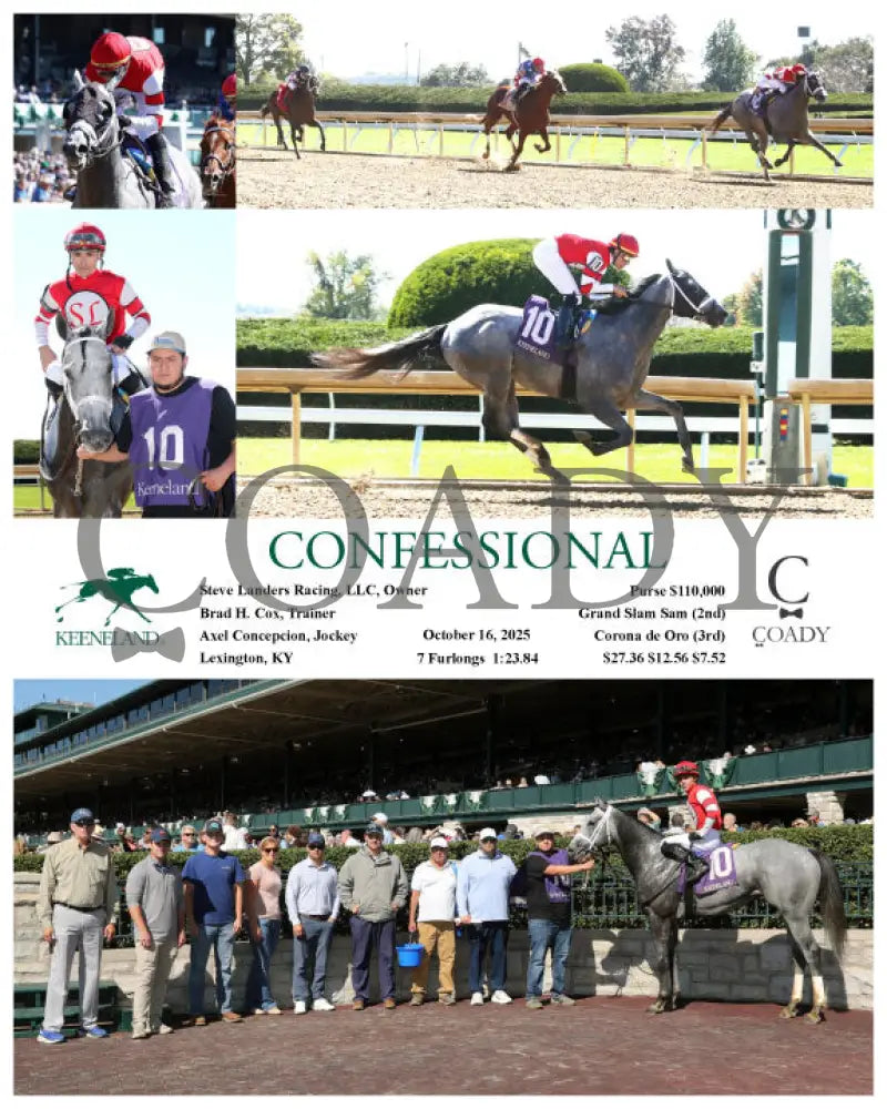 CONFESSIONAL - 101625 - Race 03 - KEE Keeneland