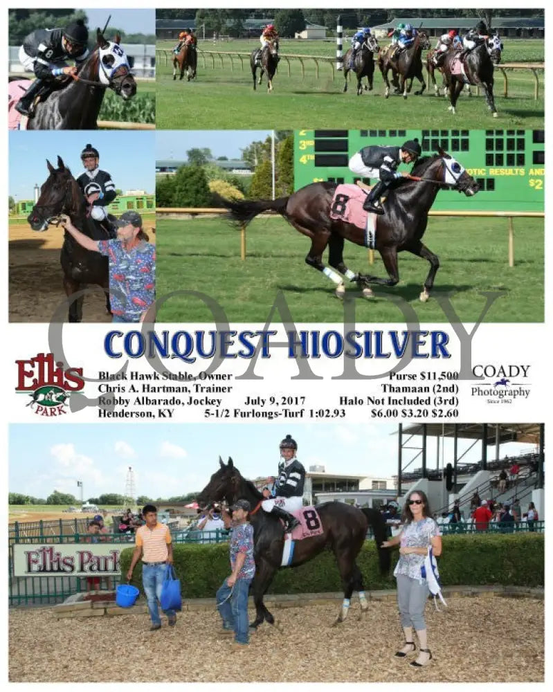 CONQUEST HIOSILVER - 070917 - Race 09 - ELP - Coady Media - Kurtis Coady Photography