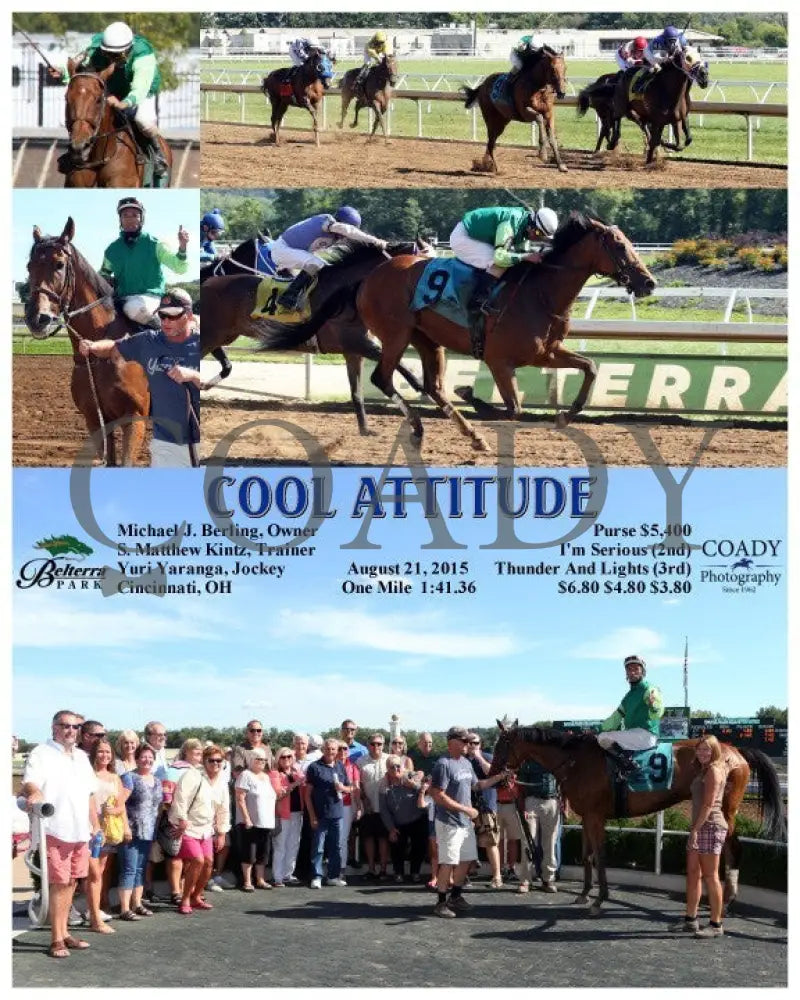 Cool Attitude - 082115 Race 04 Btp Belterra Park