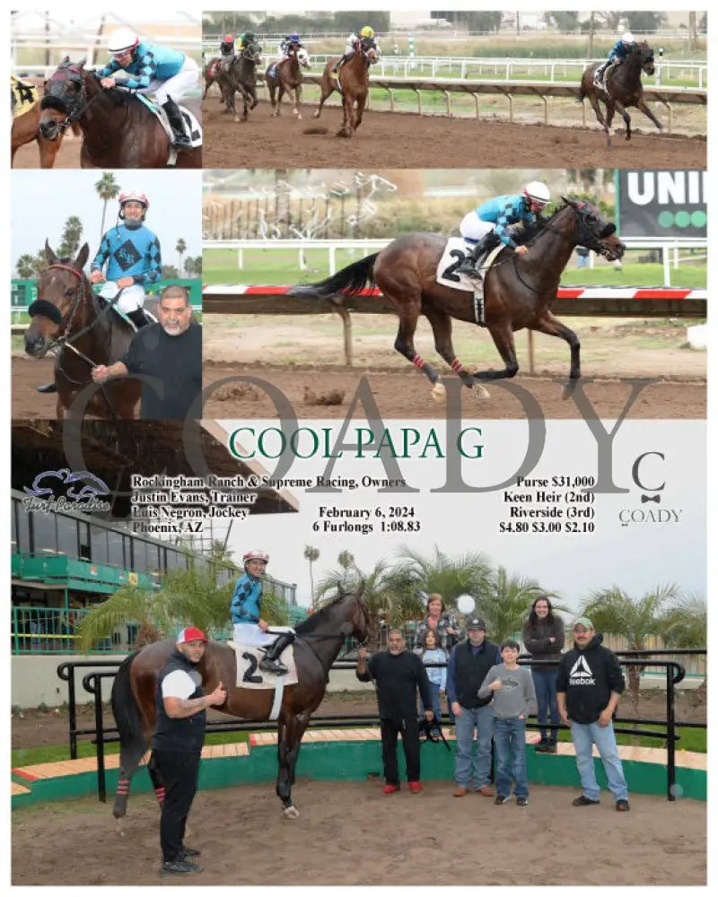 Cool Papa G - 02-06-24 R07 Tup Turf Paradise