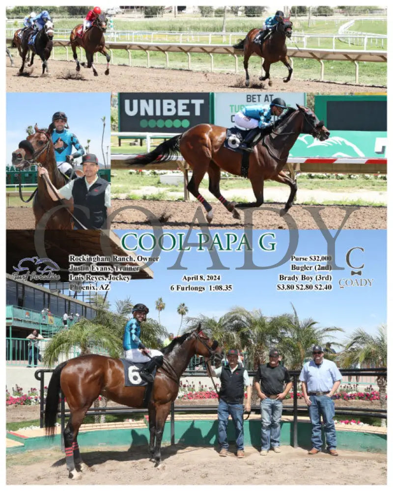 Cool Papa G - 04 - 08 - 24 R03 Tup Turf Paradise