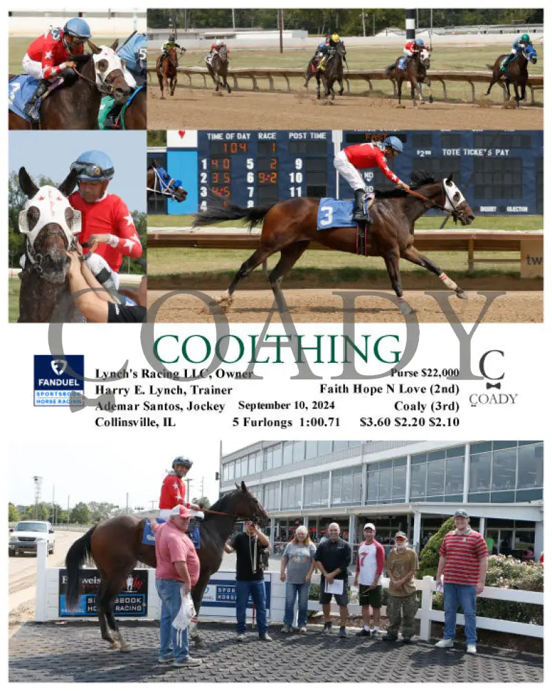 Coolthing - 09-10-24 R01 Fan Fanduel Sportsbook Horse Racing