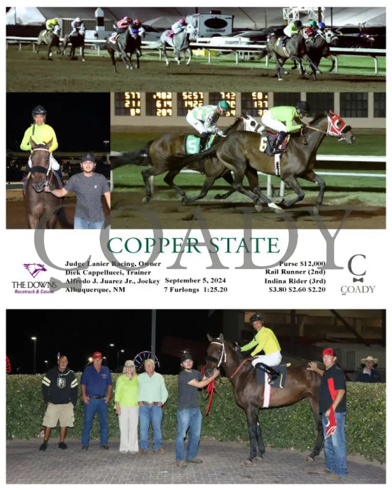 Copper State - 09-05-24 R06 Alb Downs At Albuquerque