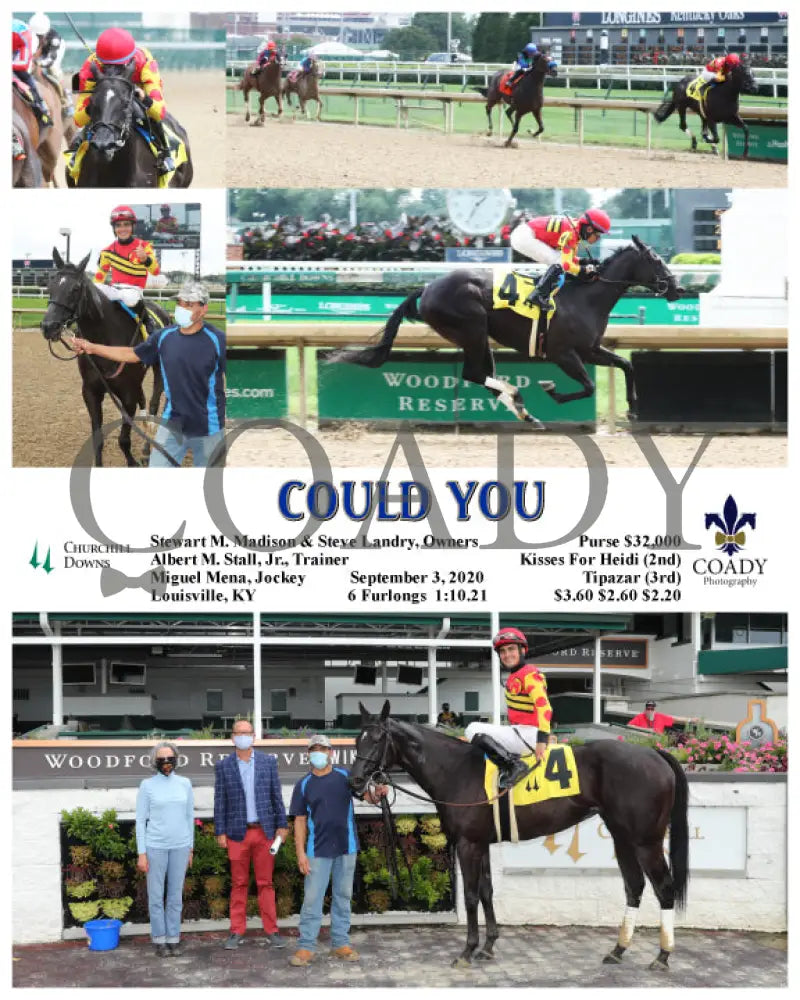 Could You - 09-03-20 R02 Cd Churchill Downs