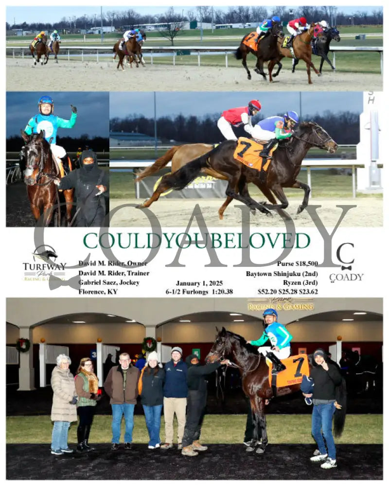Couldyoubeloved - 01-01-25 R09 Tp Turfway Park