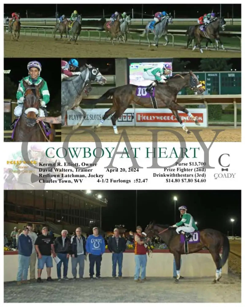 Cowboy At Heart - 04-20-24 R05 Ct Hollywood Casino At Charles Town Races