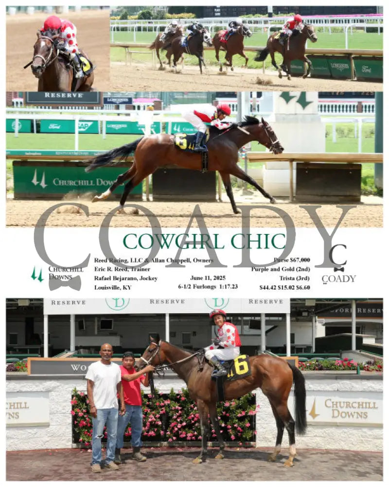 COWGIRL CHIC - 06-11-25 - R01 - CD Churchill Downs