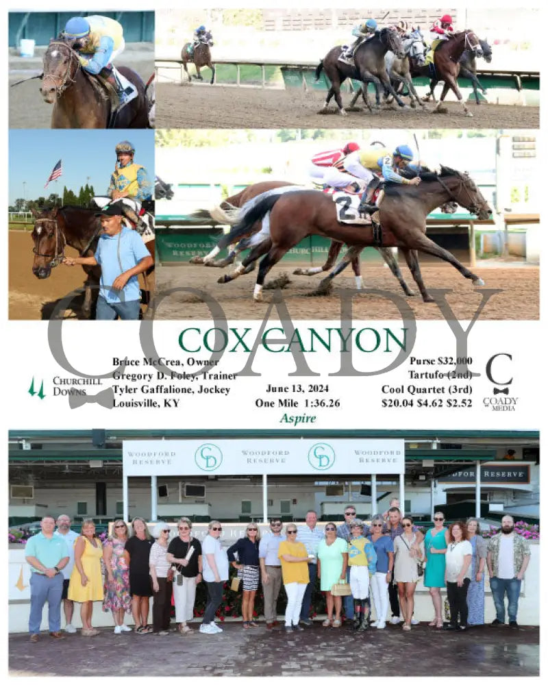 Cox Canyon - 06-13-24 R04 Cd Group Churchill Downs