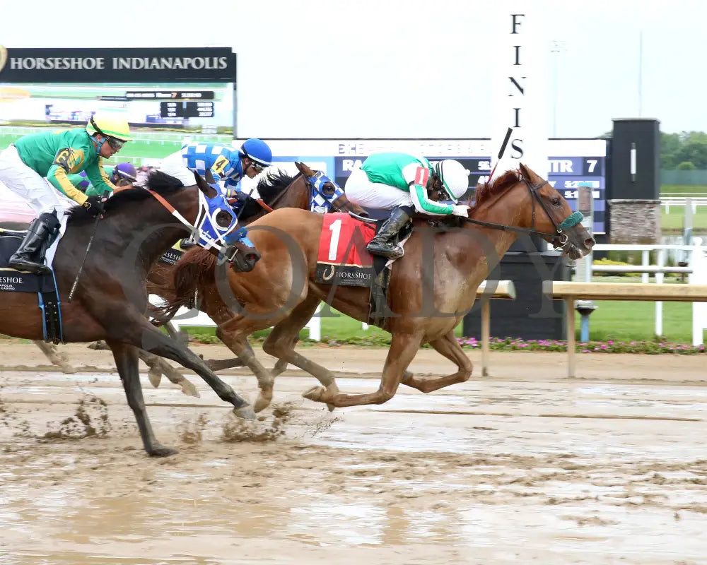CROSLEY - The Checkered Flag - 29th Running - 06-25-25 - R07 - Horseshoe Indiana - Finish 01 - Sammantha Pagels Indiana
