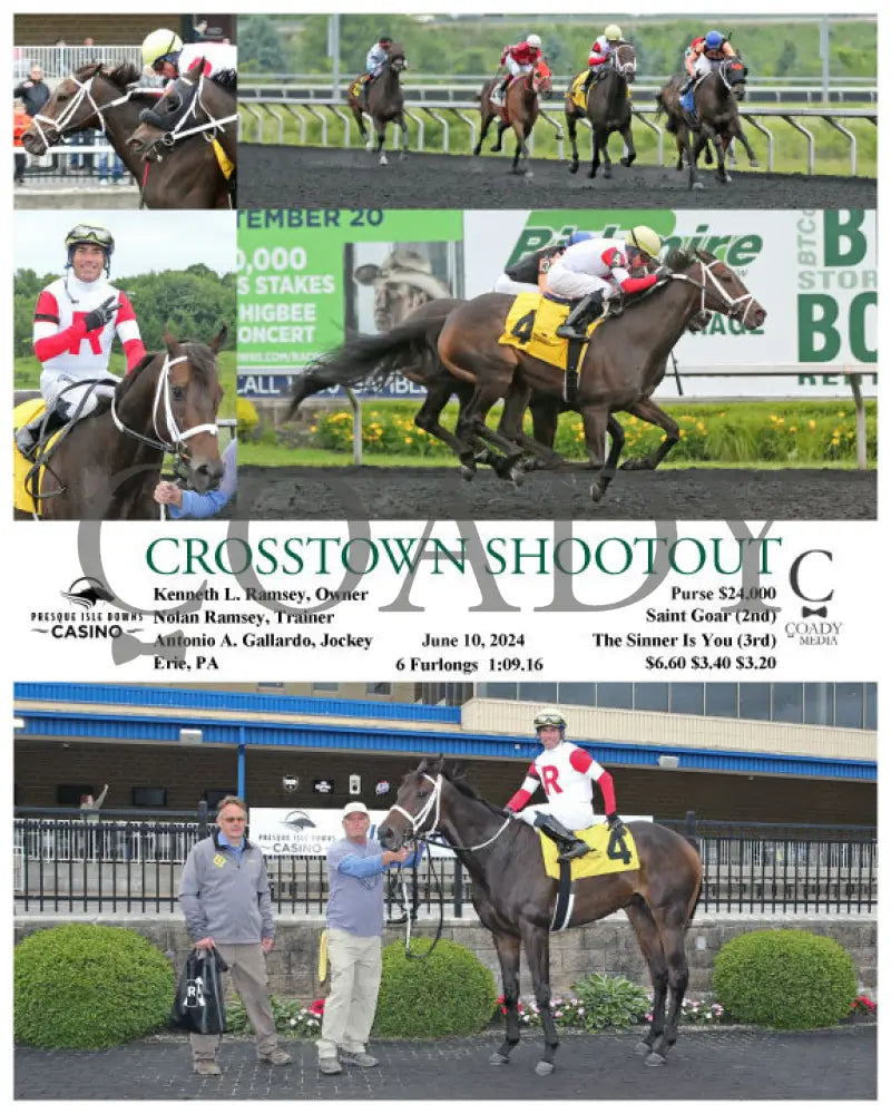 Crosstown Shootout - 06-10-24 R05 Pid Presque Isle Downs