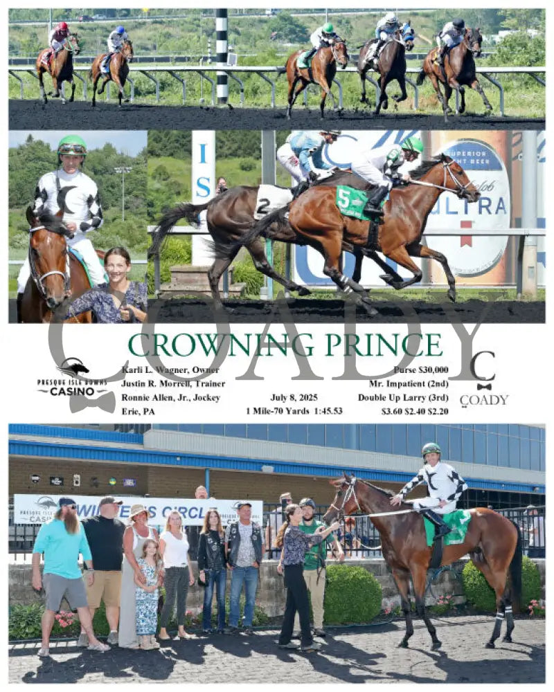 CROWNING PRINCE - 07-08-25 - R03 - PID Presque Isle Downs