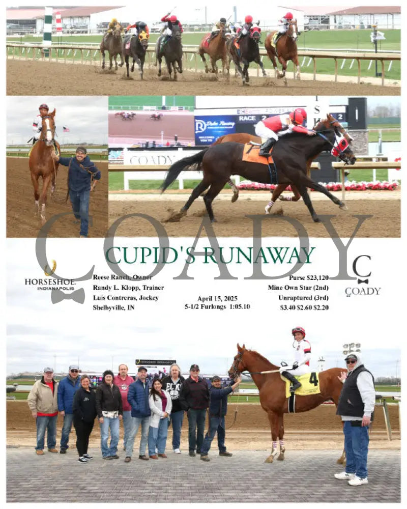 CUPID’S RUNAWAY - 04-15-25 - R02 - IND Indiana Grand