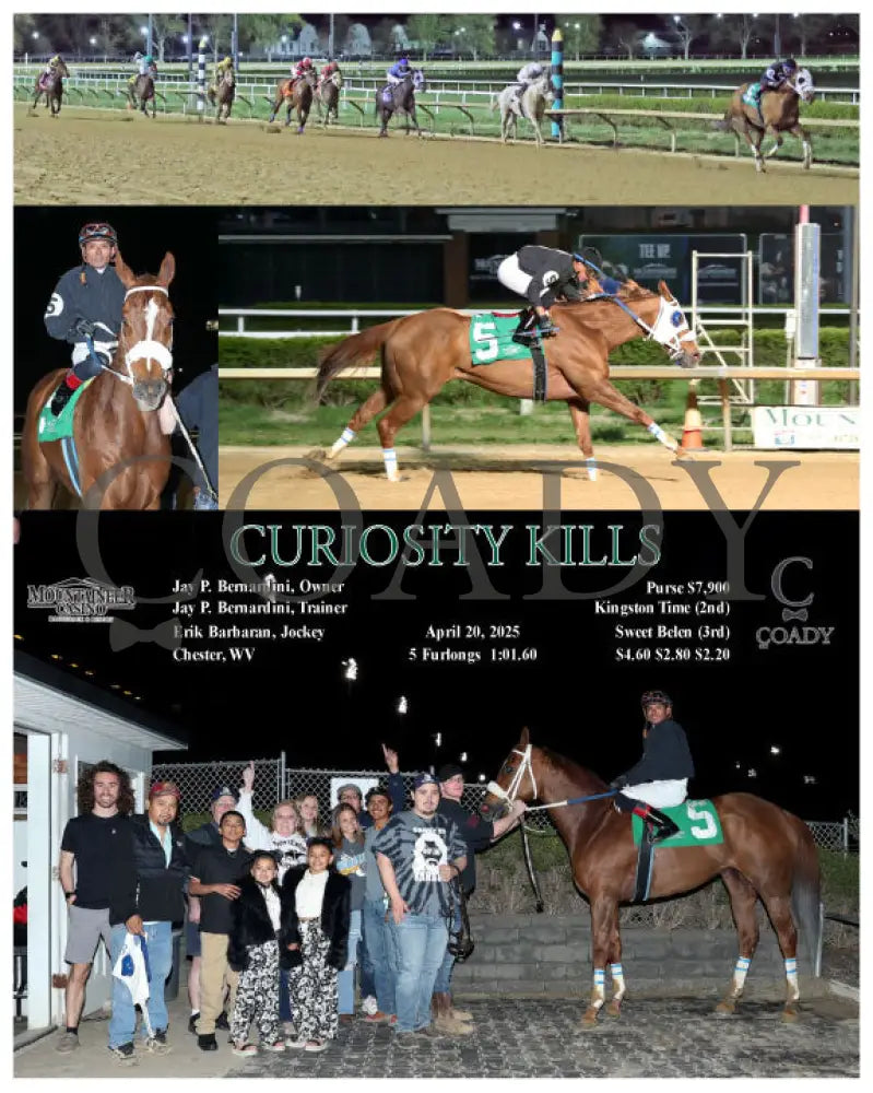 CURIOSITY KILLS - 04-20-25 - R05 - MNR Mountaineer Park