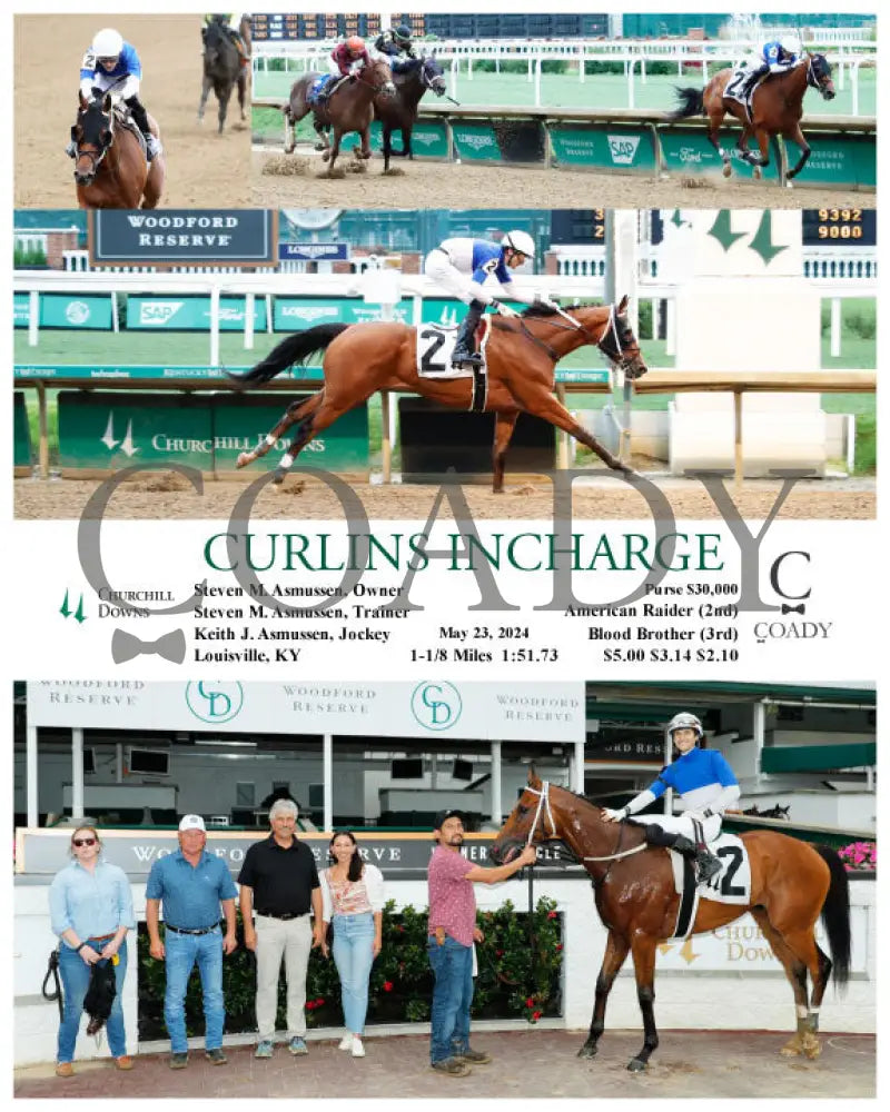 Curlins Incharge - 05-23-24 R02 Cd Churchill Downs