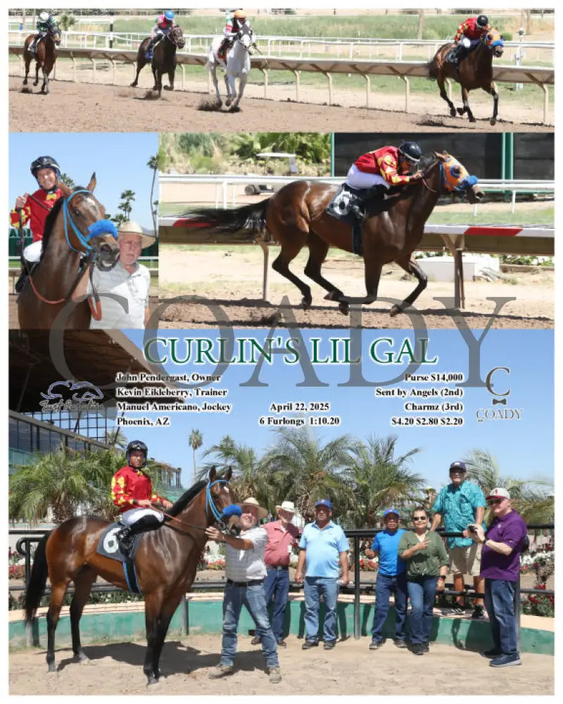 CURLIN’S LIL GAL - 04-22-25 - R03 - TUP Turf Paradise
