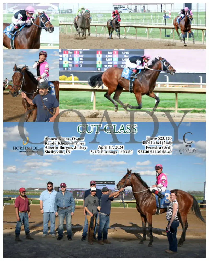 Cut Glass - 04 - 17 - 24 R08 Ind Indiana Grand