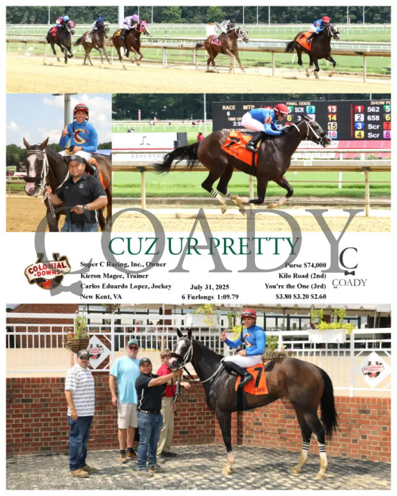 CUZ UR PRETTY - 07-31-25 - R06 - CNL Colonial Downs