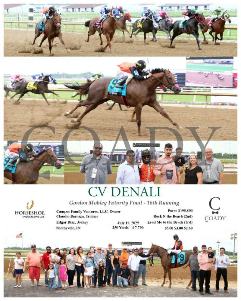 CV DENALI - Gordon Mobley Futurity Final - 16th Running - 07-19-25 - R07 - IND Indiana Grand