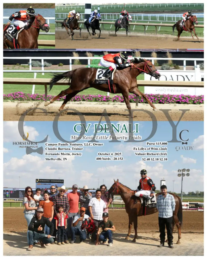 CV DENALI - Miss Roxie Little Futurity Trials - 10-04-25 - R11 - IND Indiana Grand