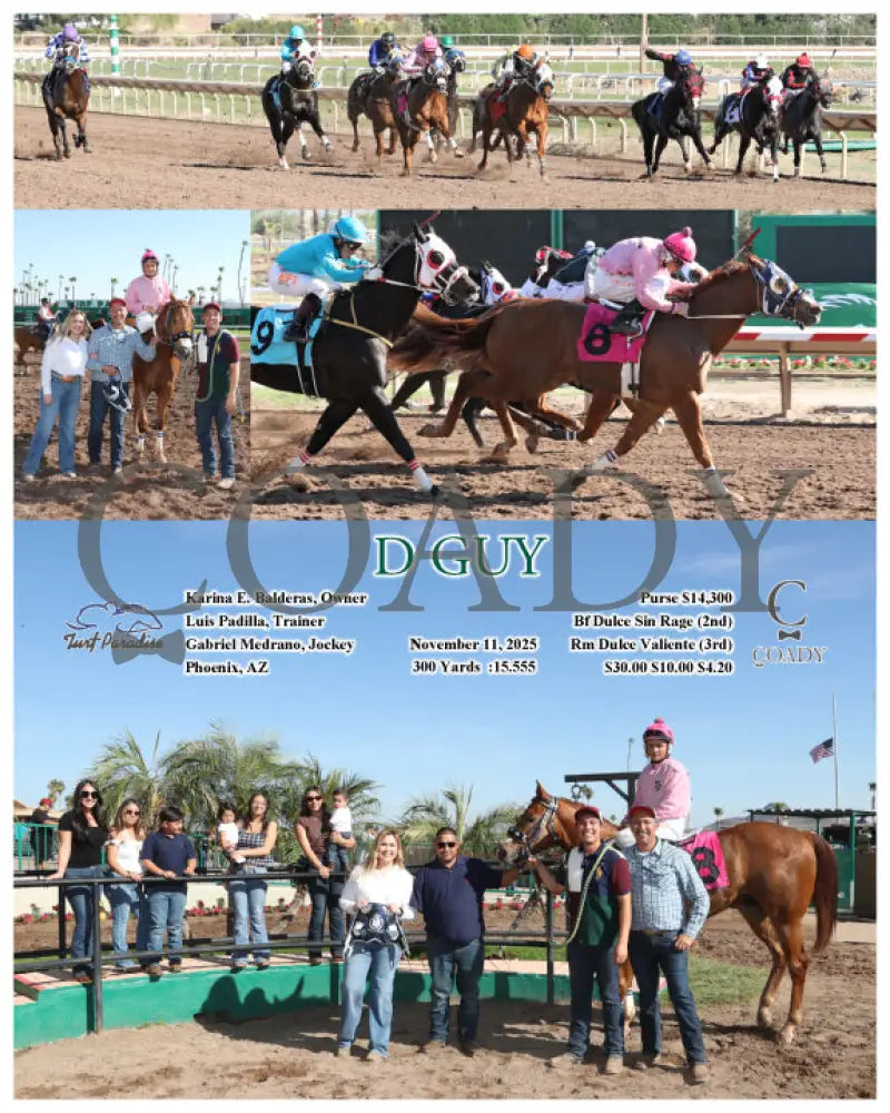 D GUY - 11-11-25 - R02 - TUP Turf Paradise