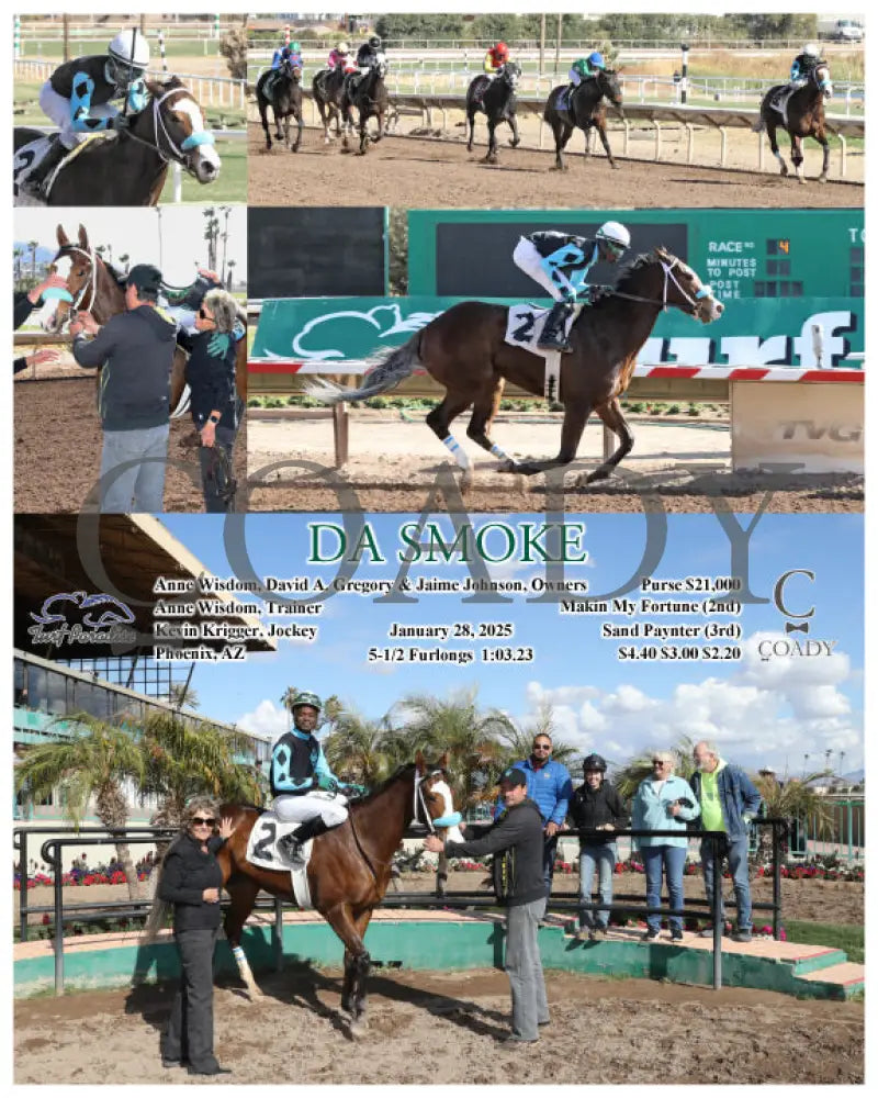 Da Smoke - 01-28-25 R04 Tup Turf Paradise