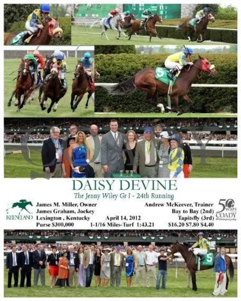 Daisy Devine - 041412 Race 08 Keeneland
