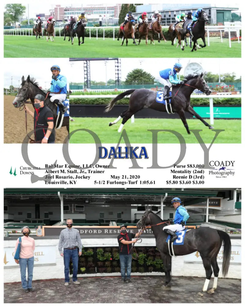 Dalika - 05-21-20 R07 Cd Churchill Downs