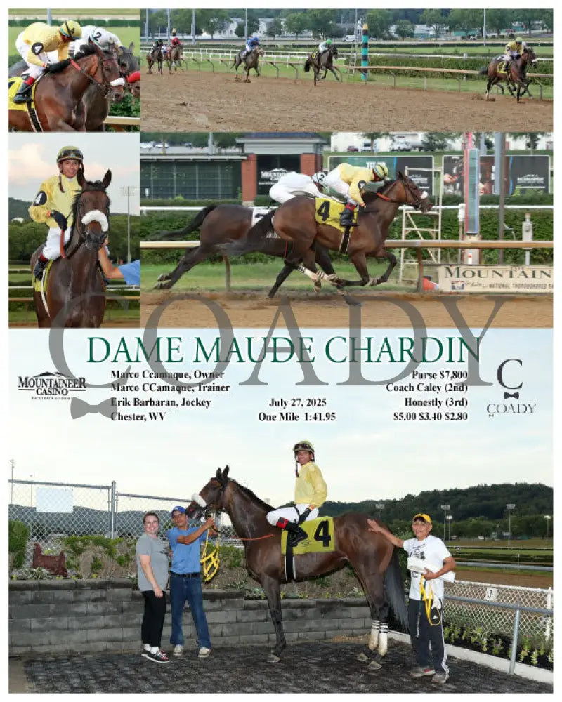DAME MAUDE CHARDIN - 07-27-25 - R03 - MNR Mountaineer Park