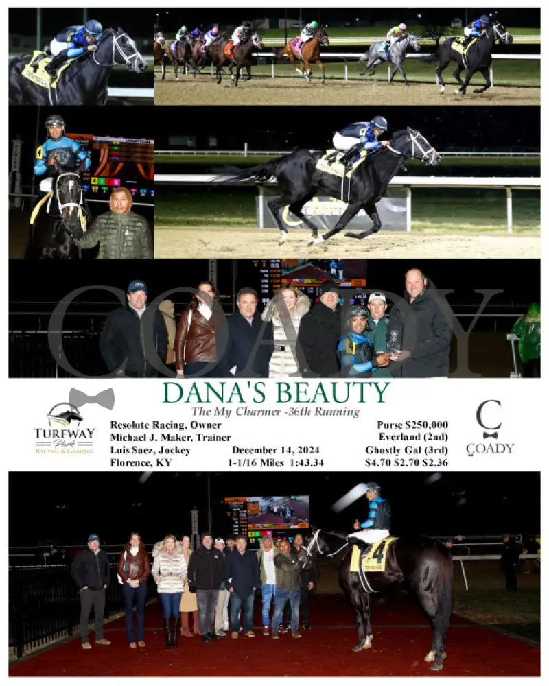 Dana’s Beauty - 121424 Race 04 Tp Turfway Park