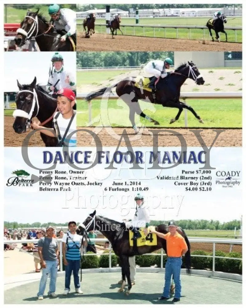 Dance Floor Maniac - 060114 Race 01 Btp Belterra Park