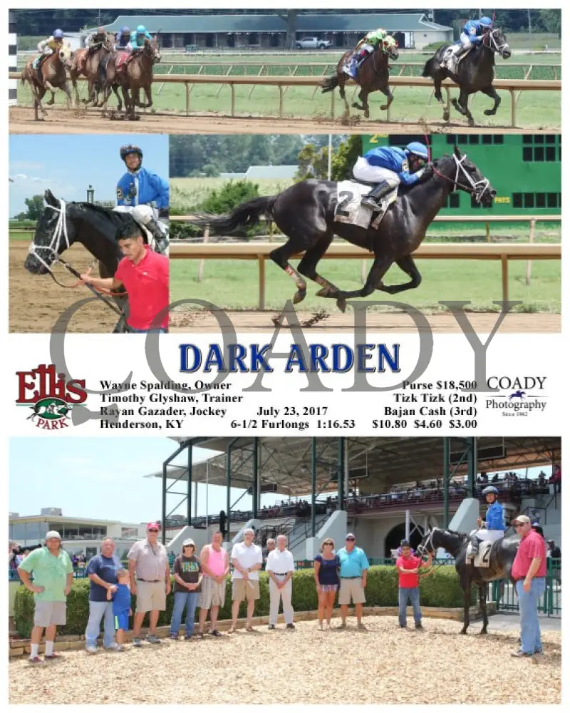 Dark Arden - 072317 Race 02 Elp Ellis Park